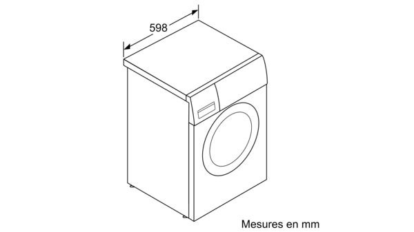 Serie | 2 Lave-linge, chargement frontal 6 kg 1400 trs/min WAB282A2CH WAB282A2CH-4