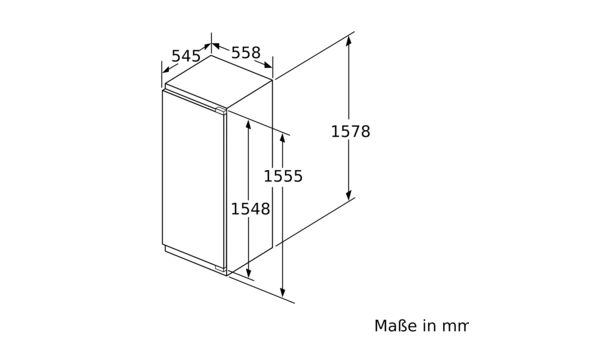 Serie | 6 Einbau-Kühlschrank mit Gefrierfach 158 x 56 cm KIL72AF30 KIL72AF30-4