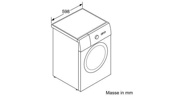 Serie | 6 Waschmaschine, Frontloader 8 kg 1400 U/min. WAT28460FF WAT28460FF-4