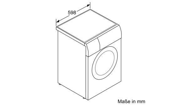 HomeProfessional Waschmaschine, Frontlader 9 kg 1400 U/min. WAV28G40 WAV28G40-11