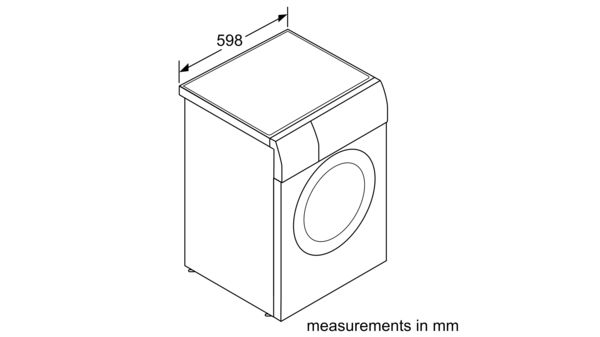 Serie | 6 washer dryer 8 kg 1500 rpm WVG3046SGB WVG3046SGB-6