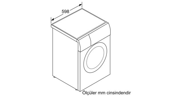 Serie 6 Kurutmalı Çamaşır Makinesi 8/5 kg 1500 dev./dak. WVG30460TR WVG30460TR-5
