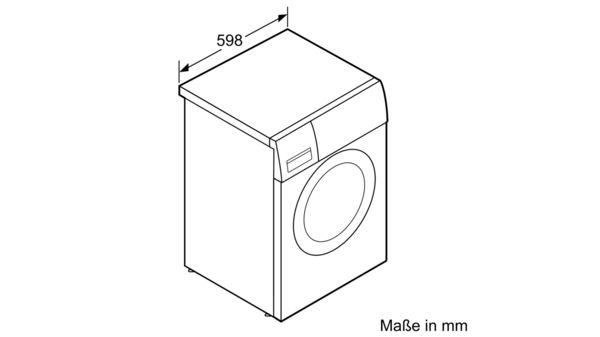 Serie | 4 Waschmaschine, Frontloader 7 kg 1400 U/min. WAN28120 WAN28120-5
