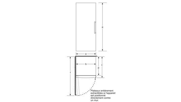 Serie | 8 réfrigérateur pose libre inox-easyclean KSF36PI30 KSF36PI30-8