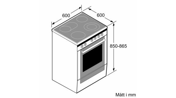 Serie 6 Spis Rostfritt stål HKS59F150W HKS59F150W-7