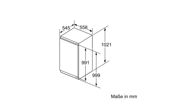 Serie | 6 Einbau-Kühlschrank mit Gefrierfach 102.5 x 56 cm KIL32AD40 KIL32AD40-7