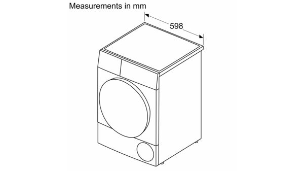 500 Series Compact Condensation Dryer 24'' WTG86401UC WTG86401UC-21