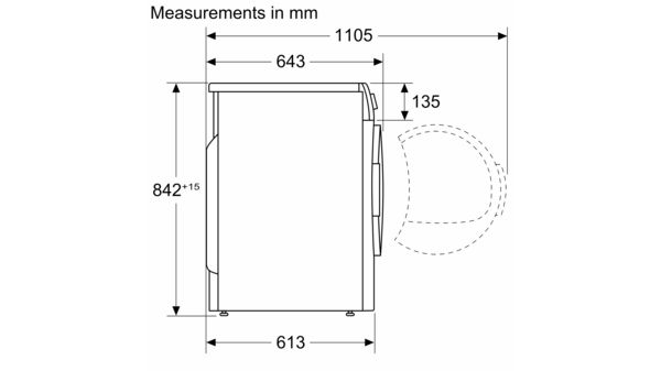 Serie | 4 Heat pump tumble dryer 8 kg WTH85200AU WTH85200AU-4