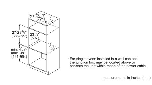 Benchmark® Single Wall Oven 30'' Door hinge: Left, Stainless Steel HBLP451LUC HBLP451LUC-19