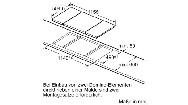 Serie | 2 Domino-Kochfeld, Elektro 30 cm PCX345E PCX345E-5