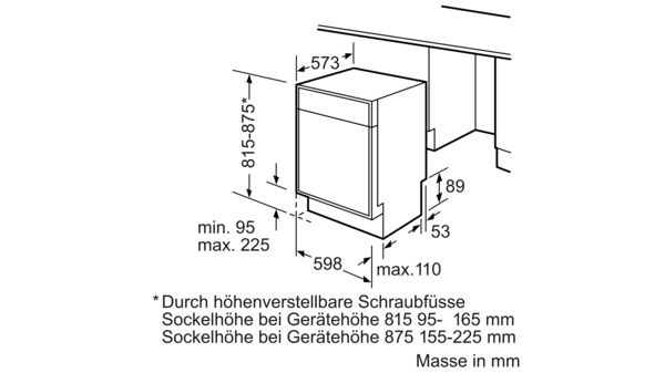 Serie | 4 Unterbau-Geschirrspüler 60 cm weiß SMD50E82CH SMD50E82CH-6