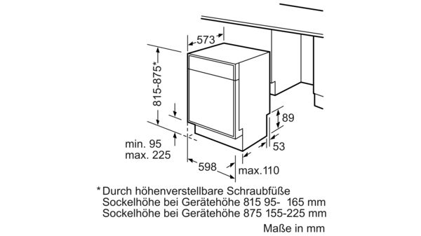 Serie | 4 Unterbau-Geschirrspüler 60 cm Edelstahl SMU46IS01D SMU46IS01D-6