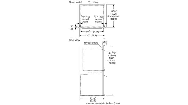 800 Series Combination Oven 30'' Stainless Steel HBL87M52UC HBL87M52UC-2