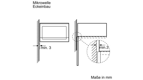 Serie | 6 Einbau-Mikrowelle Schwarz HMT84M664 HMT84M664-6