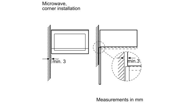 Series 4 Built-In Microwave Oven 59 x 38 cm Stainless steel BFL553MS0A BFL553MS0A-8