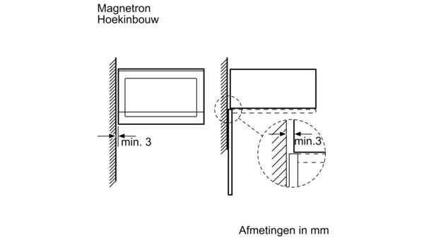 Serie | 6 Inbouw magnetron inox HMT72G654 HMT72G654-7