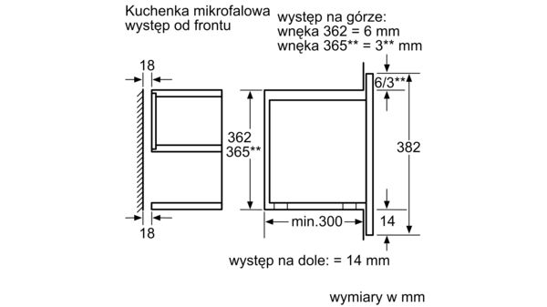 Kuchenka mikrofalowa HMT85MR23 HMT85MR23-5