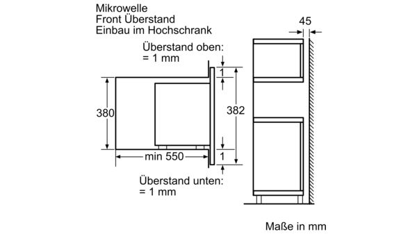 Serie | 8 Einbau-Mikrowellengerät mit Grill HMT85GR53 HMT85GR53-8