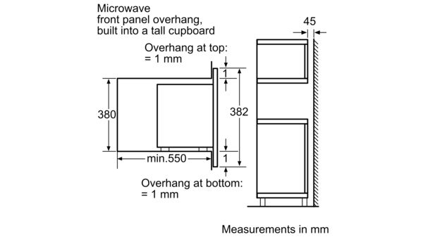 Serie | 8 Microwave oven HMT85ML63B HMT85ML63B-10