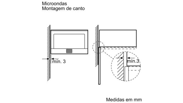 Microondas integrable BOSCH HMT85ML53 INOX