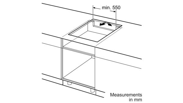 Series 4 Induction hob 60 cm PWP631BF1B PWP631BF1B-7