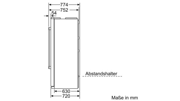 Serie | 4 Amerikanischer Side by Side 177 x 91 cm Edelstahl (mit Antifingerprint) KAN90VI20 KAN90VI20-7