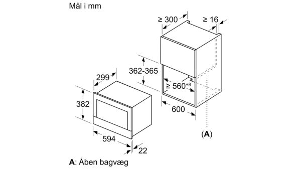 N 70 Mikroovn til indbygning Graphite-Grey C17GR01G0 C17GR01G0-5