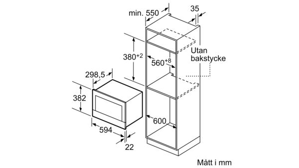 N 70 Inbyggnadsmikro Rostfritt stål C17GR01N0 C17GR01N0-7