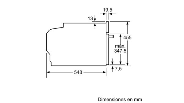 Serie 8 Horno compacto con microondas 60 x 45 cm Negro CMG633BB1 CMG633BB1-10