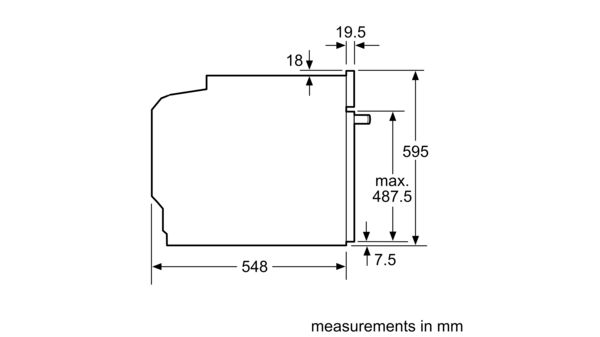 Series 8 Oven Stainless steel HBG656RS1B HBG656RS1B-7