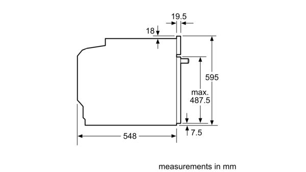 Serie | 8 Horno con microondas Acero inoxidable HMG636BS1 HMG636BS1-10