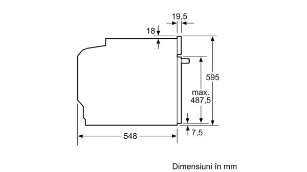 Seria 8 Cuptor multifuncțional cu opțiune de microunde, încorporabil 60 x 60 cm Inox HMG6764S1 HMG6764S1-9