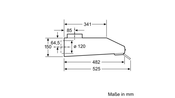 Serie 2 Unterbauhaube 60 cm Weiß DUL62FA21 DUL62FA21-8