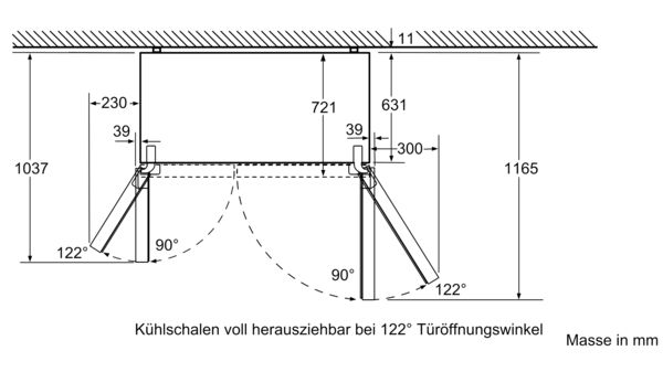 Serie | 8 Kühl-Gefrierkombination SBS 175.6 x 91.2 cm Schwarz KAN92LB35 KAN92LB35-7
