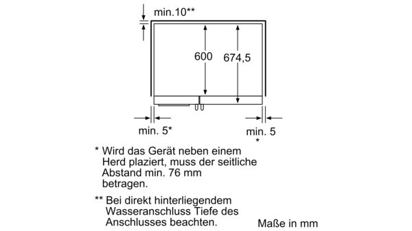 Serie | 6 Türen Edelstahl Optik Kühl-/Gefrierkombination Side by Side, NoFrost KAN60A45 KAN60A45-3