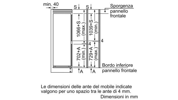 Serie | 4 Frigo-congelatore combinato da incasso 177.2 x 54.1 cm KIN86VF30 KIN86VF30-9