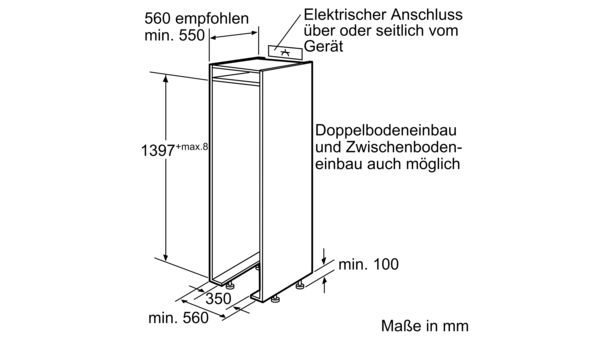 Serie | 8 CoolProfessional Einbau Kühlautomat VitaFresh KIF25P60 KIF25P60-8