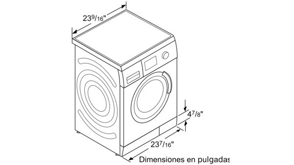 bosch was24460uc lavadora de carga