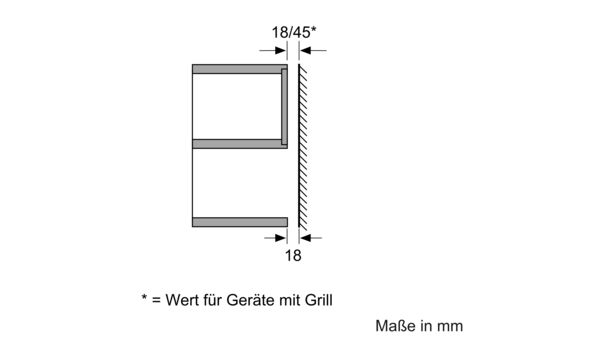 Serie 2 Einbau-Mikrowelle 50 x 36 cm Weiß HMT75M521 HMT75M521-4