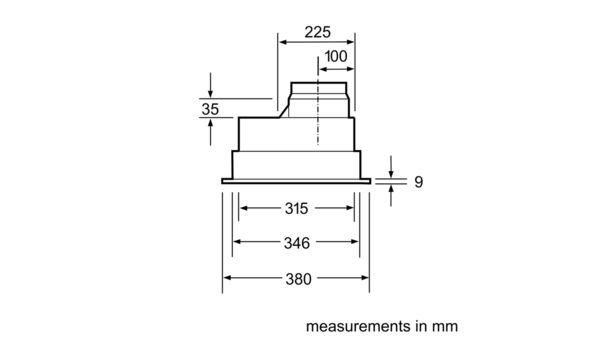 Serie | 4 Composants du ventilateur Argent métallisé DHL555BCH DHL555BCH-6