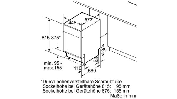 Serie | 6 Unterbau-Geschirrspüler 45 cm Braun SPD58N04EU SPD58N04EU-9