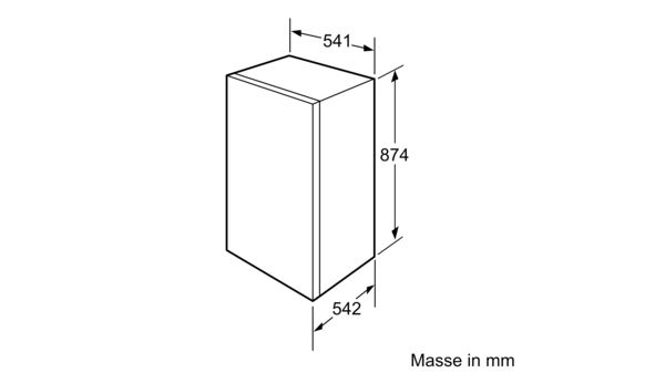 Kühlautomat Integrierbar Flachscharnier, Profi-Scharnier mit softClose KIL18A75 KIL18A75-4