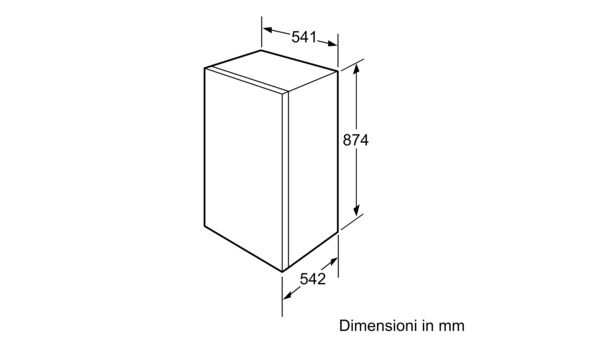 Serie | 4 Congelatore da incasso 87.4 x 54.1 cm GID18A20 GID18A20-5
