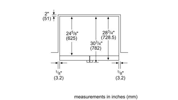 800 Series French Door Bottom Mount Refrigerator 36'' Stainless Steel B21CL81SNS B21CL81SNS-85