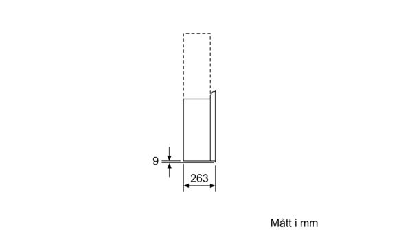iQ500 Vägghängd köksfläkt 90 cm Klarglas med svart tryck, Svart LC97FLR61S LC97FLR61S-10