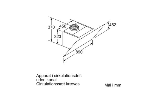 iQ500 Væghængt emhætte 90 cm klart glas med sort tryk, Sort LC98KLV60 LC98KLV60-10