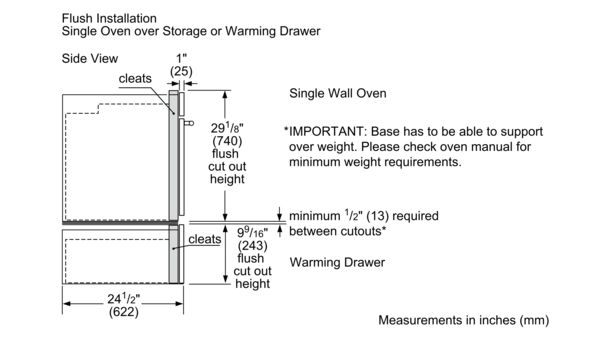 Benchmark® Single Wall Oven 30'' Stainless Steel HBLP451UC HBLP451UC-44