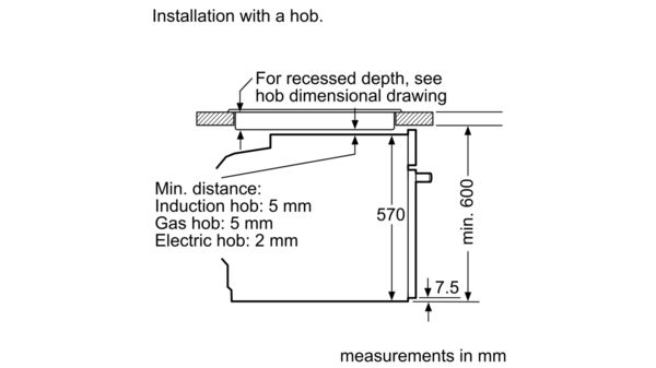 HBA534EB0K Built-in oven