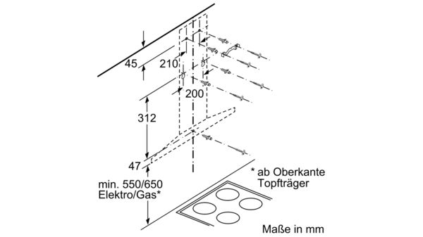 Serie | 4 Wandesse 90 cm Edelstahl DWQ96DM50 DWQ96DM50-8