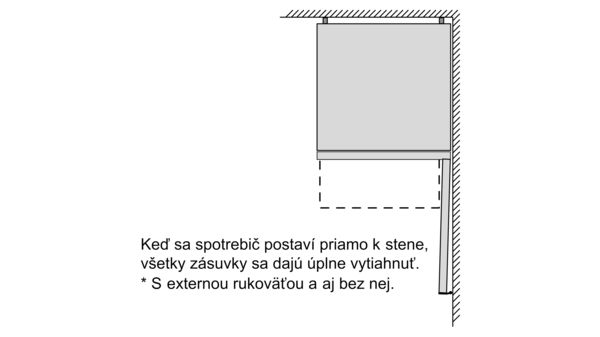 Séria 4 Voľne stojaca chladnička s mrazničkou dole 203 x 70 cm Nerez s povrchom AntiFingerPrint KGN49XIDP KGN49XIDP-9